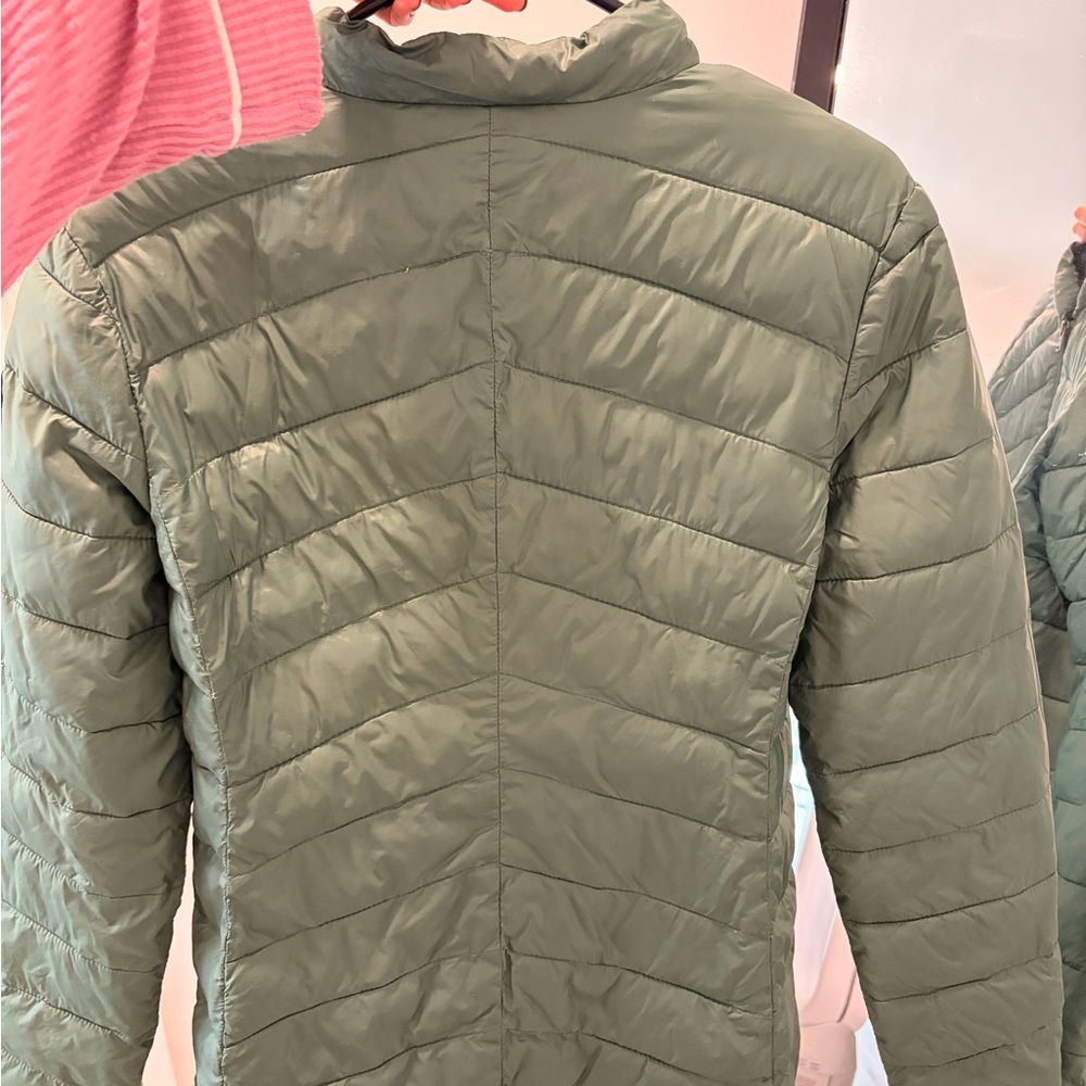 Roxy Forest Green Puffer Jacket - image 5